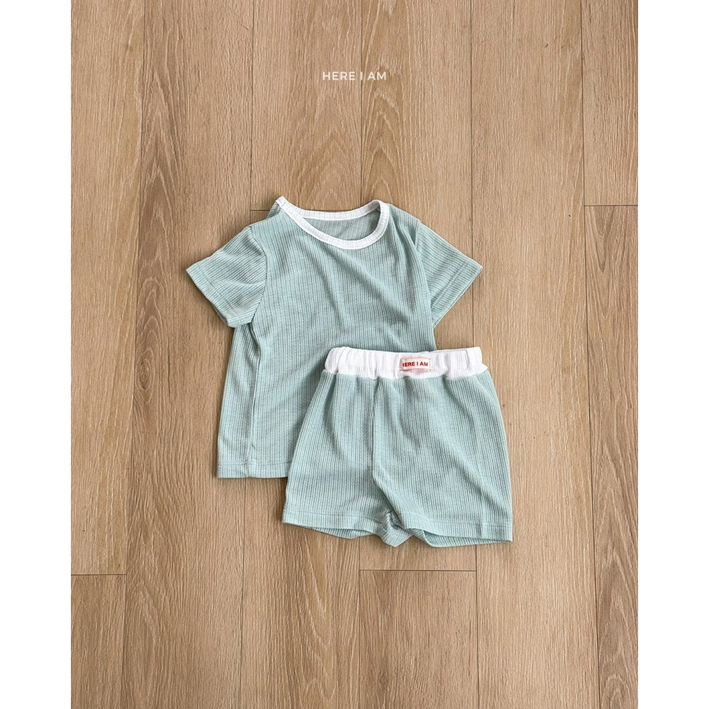 Heariam 套裝 히얼아이엠 매쉬 아일렛 실내복-細節圖5