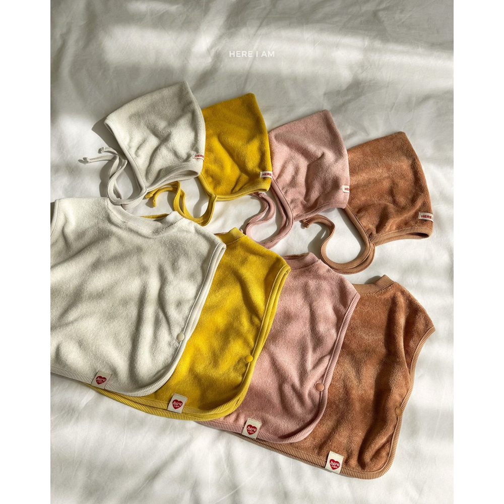 Heariam 圍兜 (不含帽) 히얼아이엠 올라운드 빅빕-細節圖2