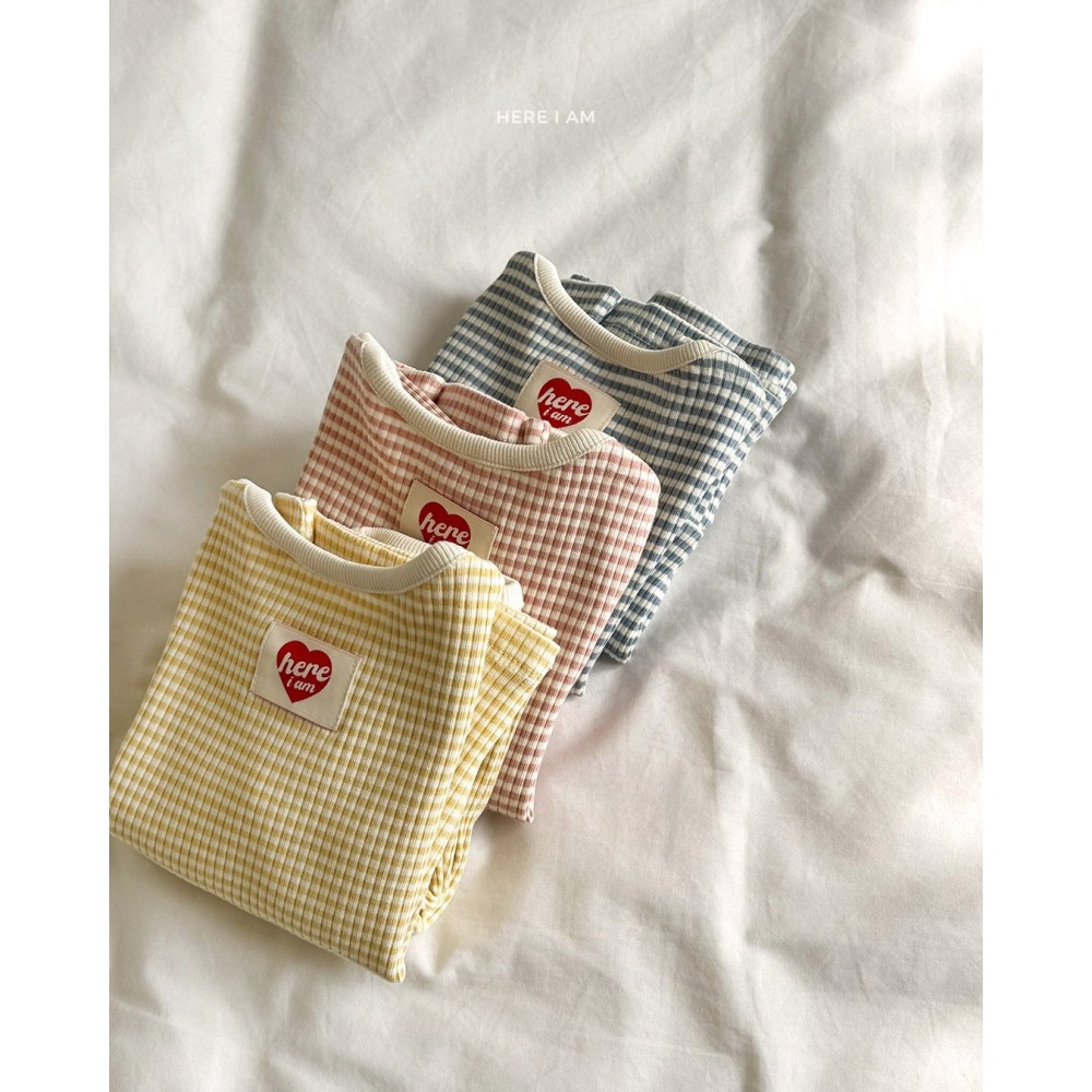 Heariam 套裝 히얼아이엠 파스텔 골지 실내복-細節圖4