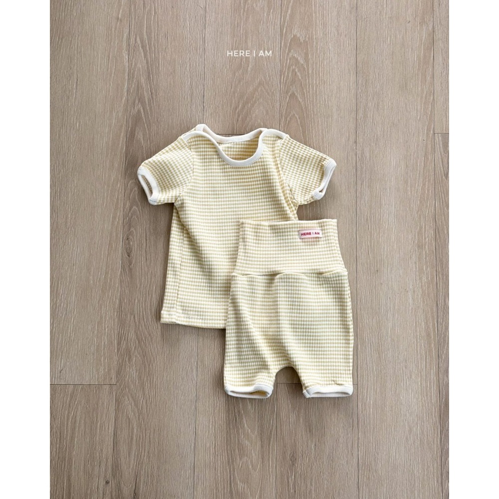 Heariam 套裝 히얼아이엠 파스텔 골지 실내복-細節圖7