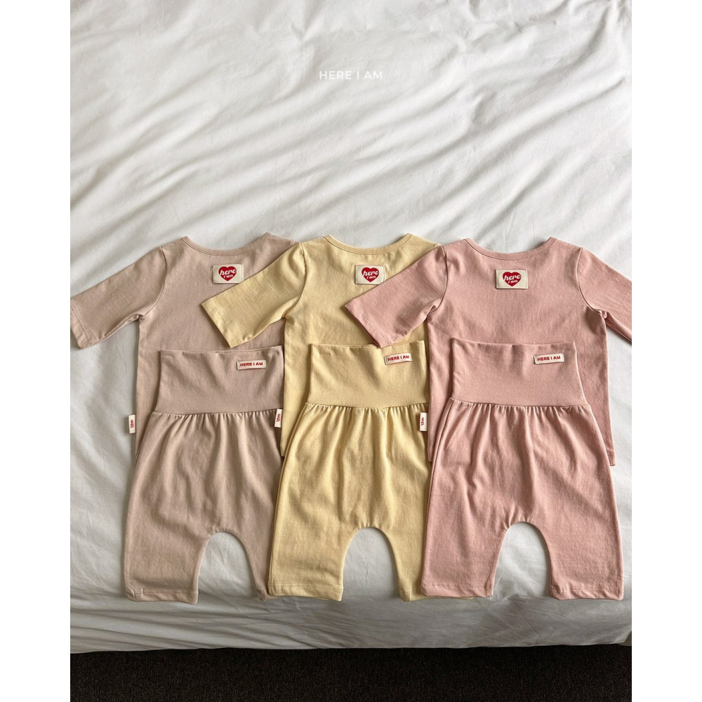 Heariam 套裝 히얼아이엠 플레인 7부 실내복-細節圖3