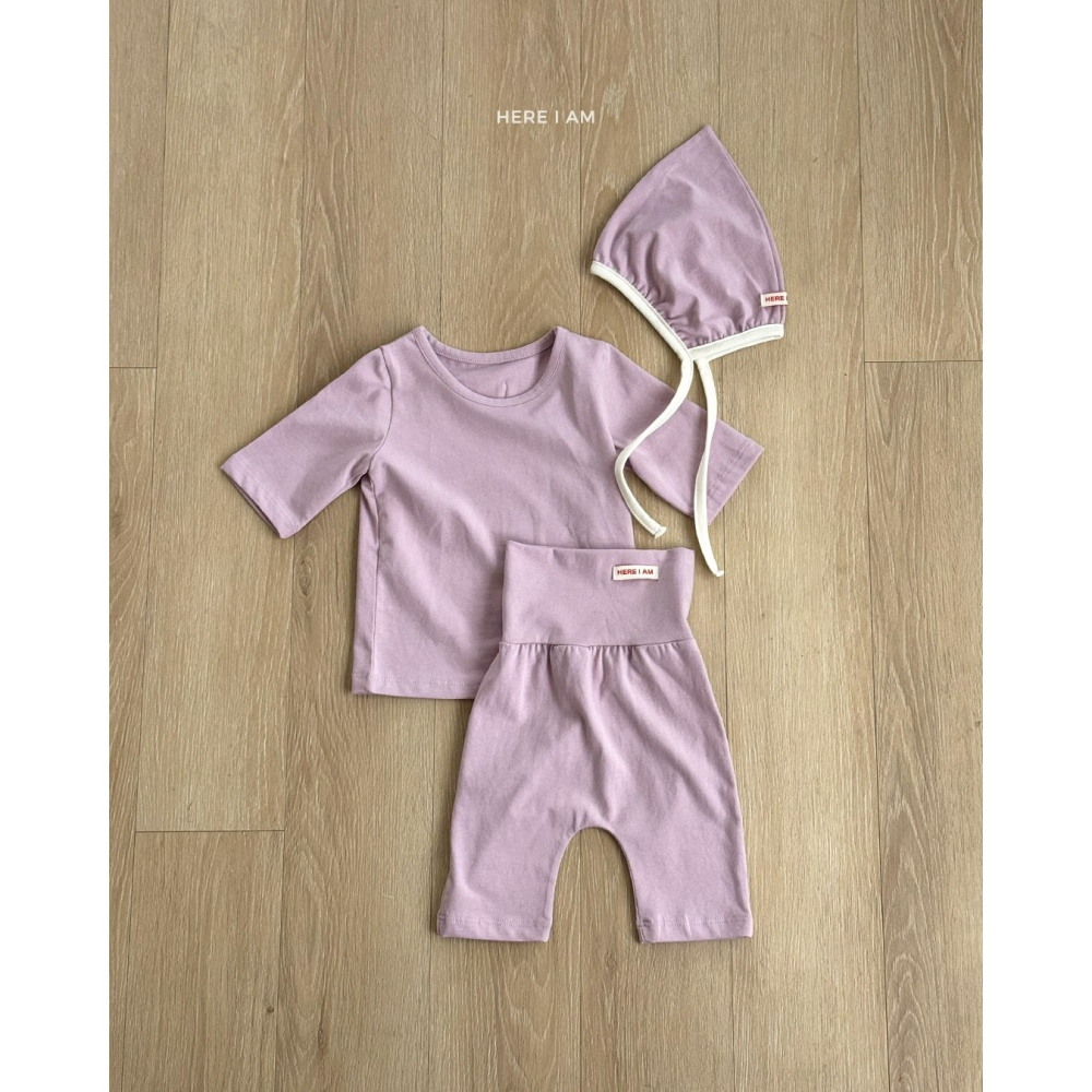 Heariam 套裝 히얼아이엠 플레인 7부 실내복-細節圖8