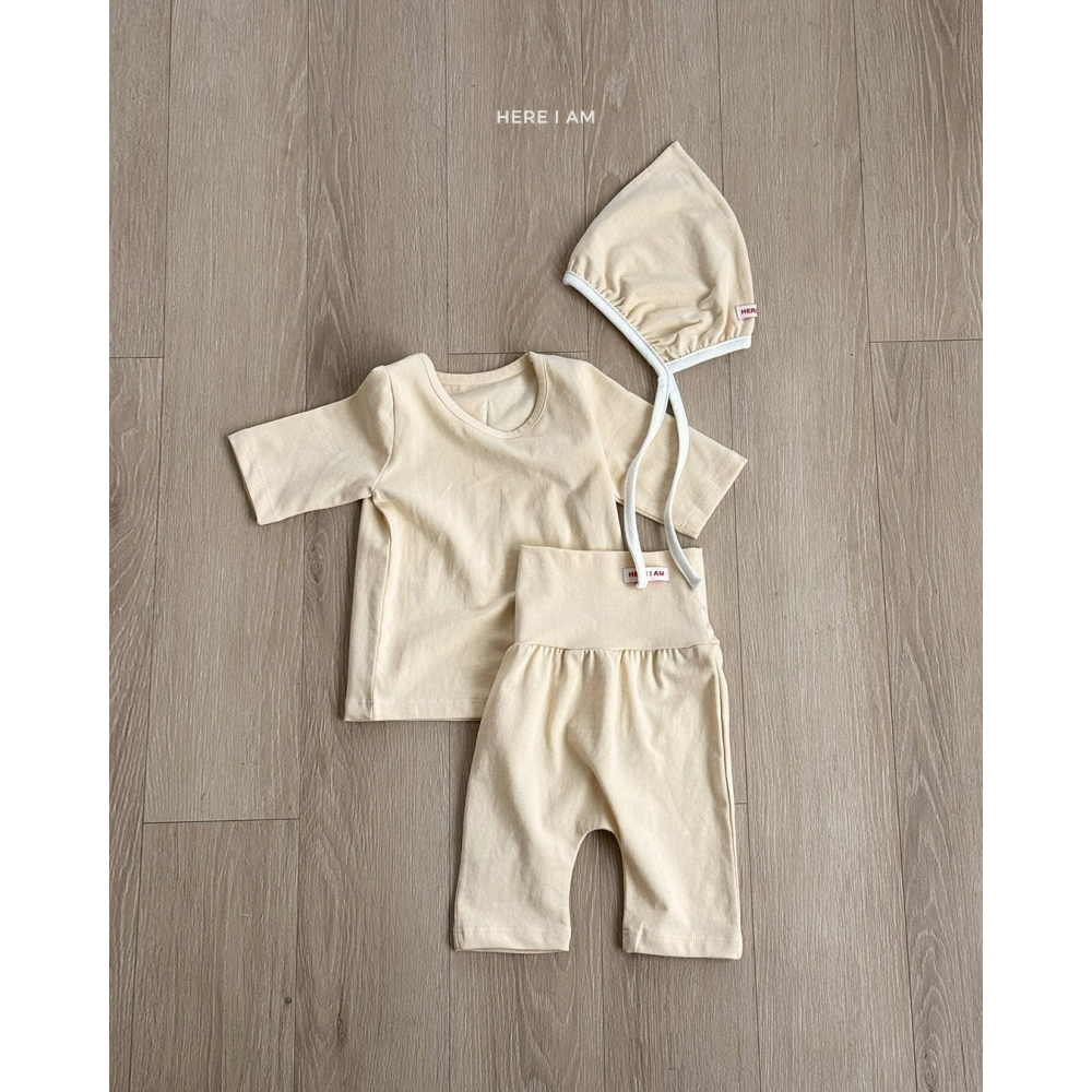 Heariam 套裝 히얼아이엠 플레인 7부 실내복-細節圖10