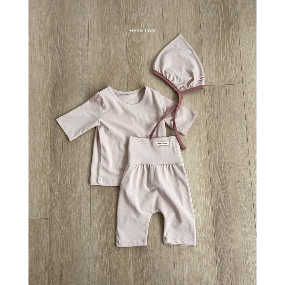 Heariam 套裝 히얼아이엠 플레인 7부 실내복-細節圖11