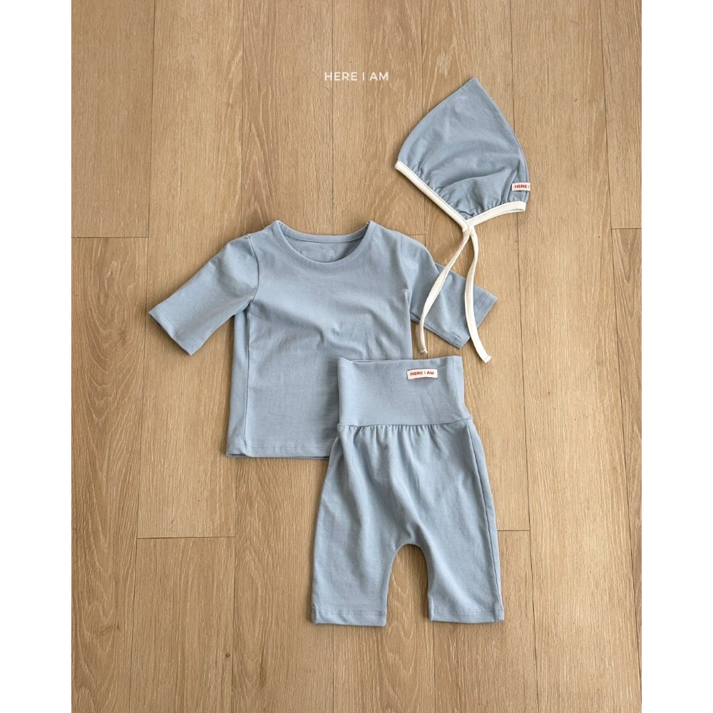 Heariam 套裝 히얼아이엠 플레인 7부 실내복-規格圖11