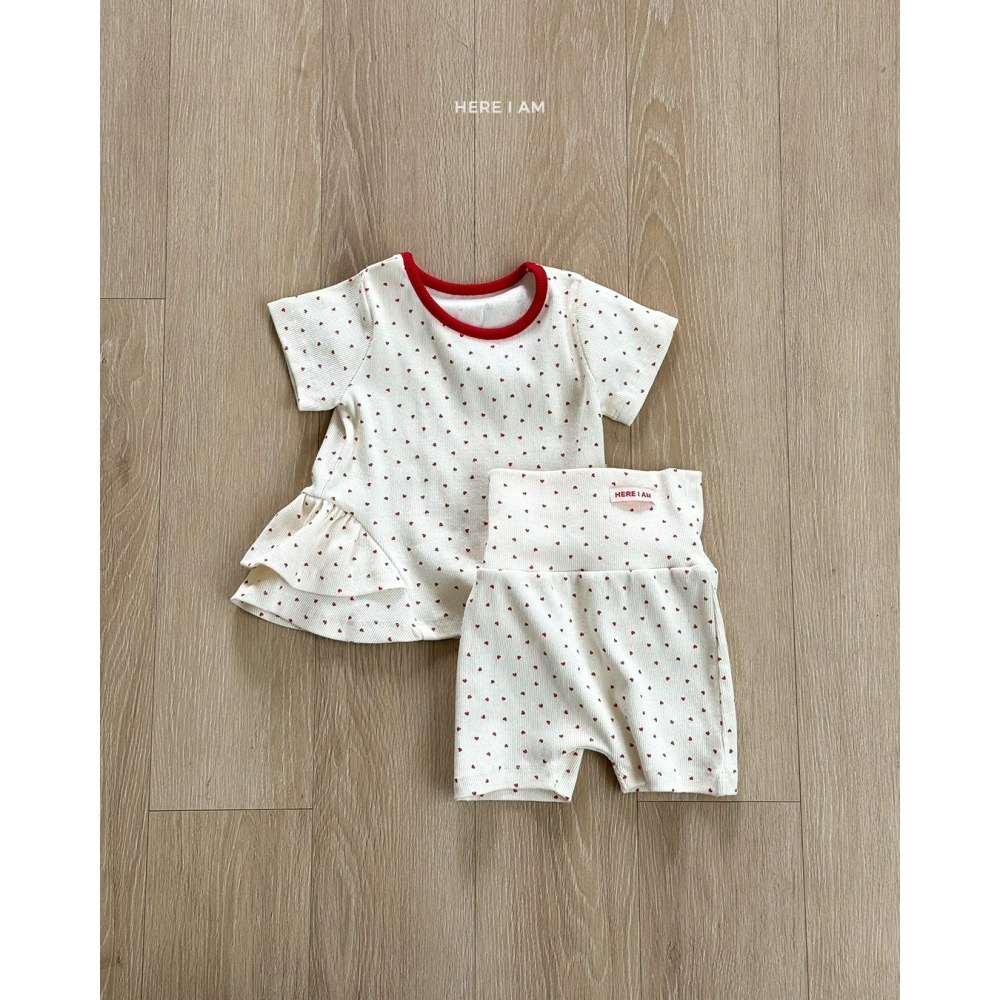 Heariam 套裝 히얼아이엠 하트 셔링 실내복-細節圖10