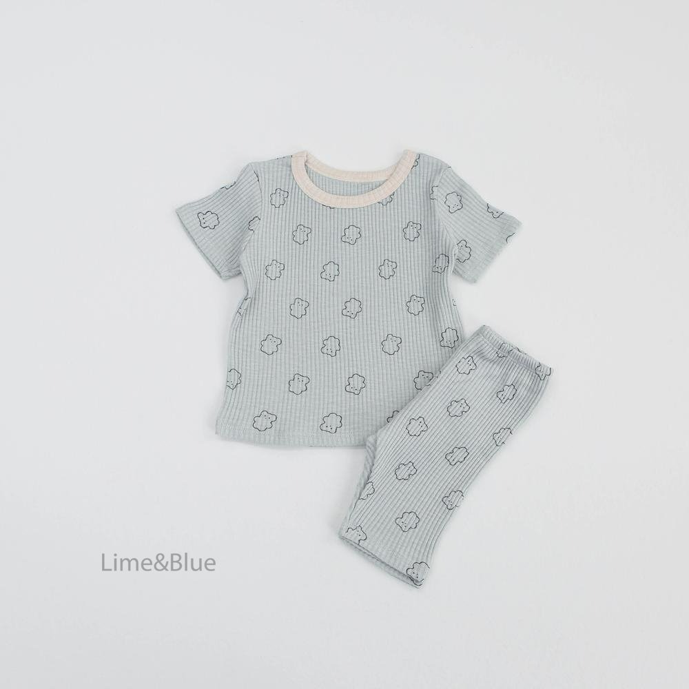 Lime&Blue 套裝 上下 라임앤블루 젤리곰상하세트-規格圖11