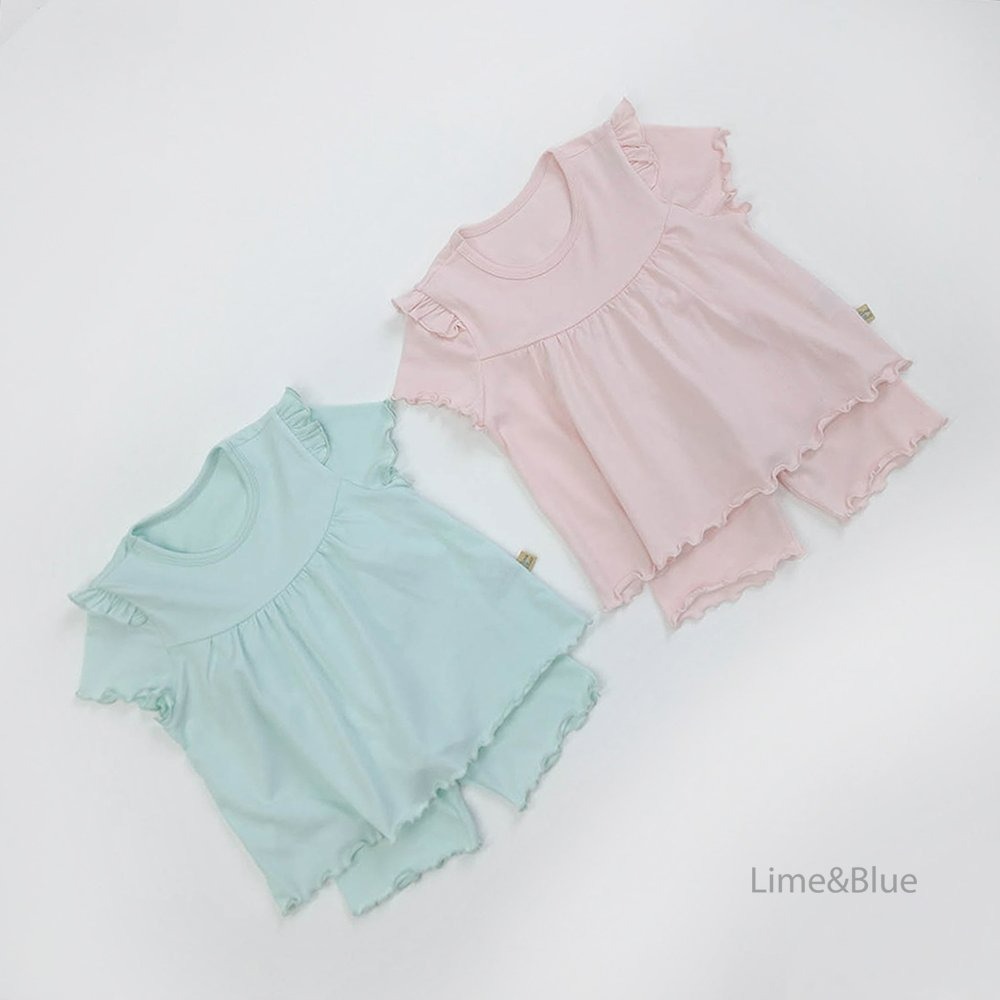 Lime&Blue 套裝 上下 라임앤블루 요거트상하세트-細節圖4