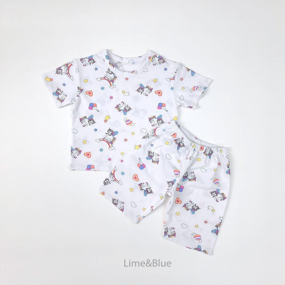 Lime&Blue 套裝 上下 라임앤블루 스텔라유니콘상하세트-規格圖10