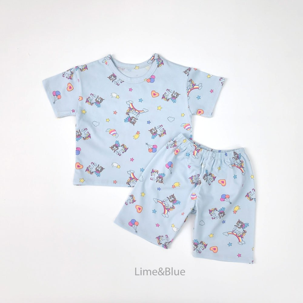 Lime&Blue 套裝 上下 라임앤블루 스텔라유니콘상하세트-規格圖10