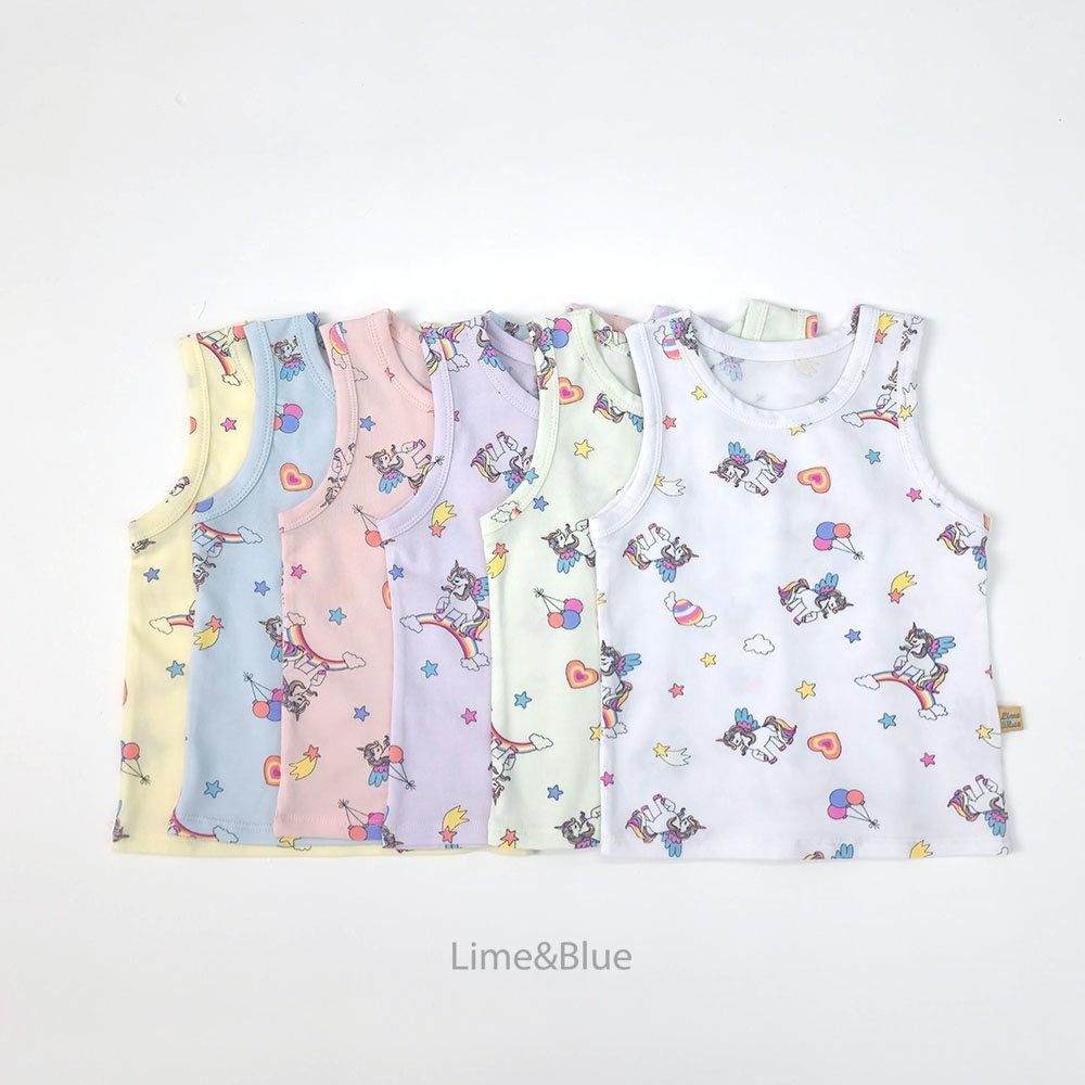 Lime&Blue 套裝 上下 라임앤블루 스텔라유니콘나시상하세트-細節圖2