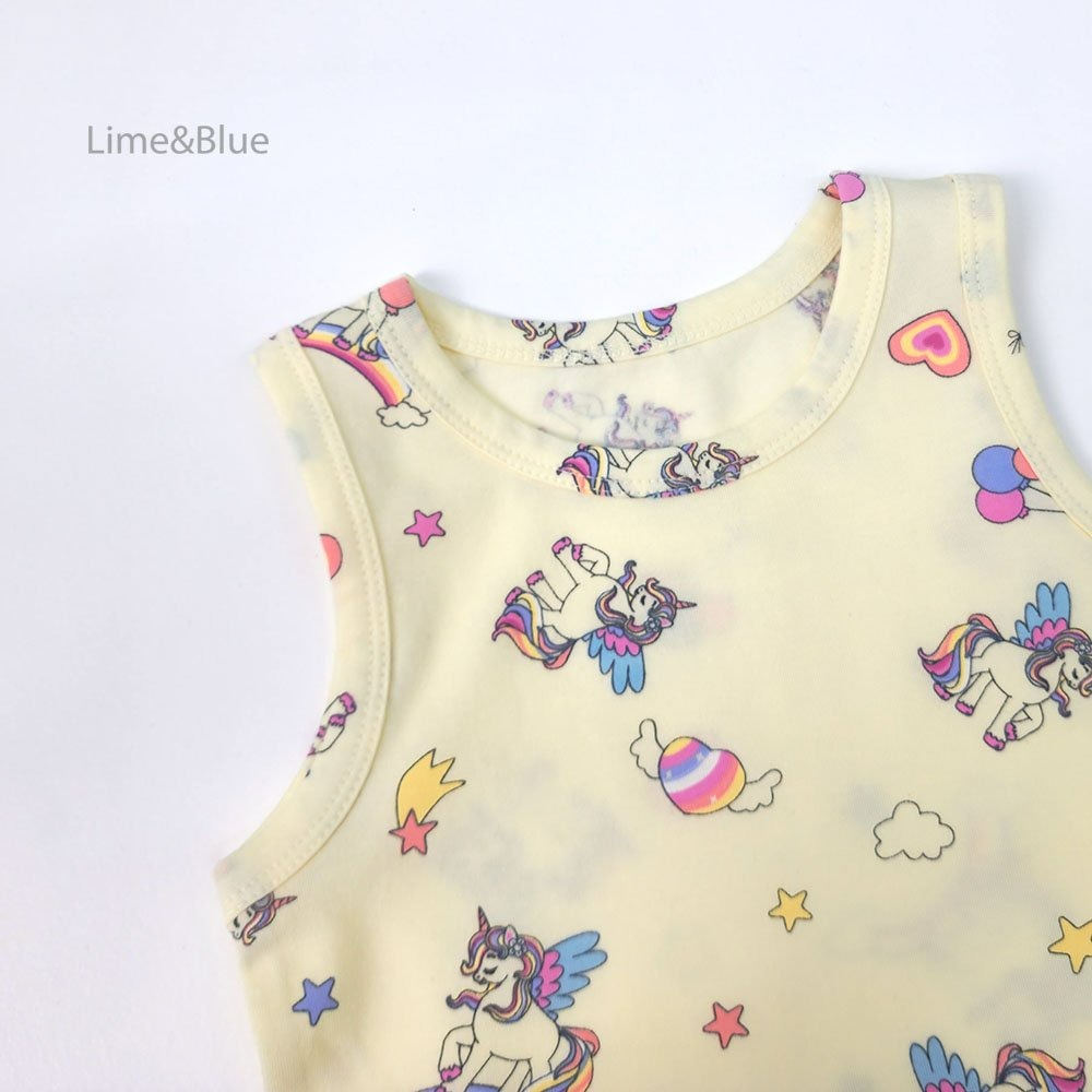 Lime&Blue 套裝 上下 라임앤블루 스텔라유니콘나시상하세트-細節圖5