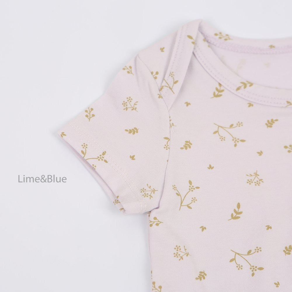 Lime&Blue 包屁衣 라임앤블루 버터플로랄슈트-細節圖8