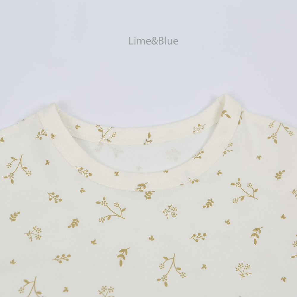 Lime&Blue 套裝 上下 (兒童) 라임앤블루 버터플로랄상하세트(아동)-細節圖11