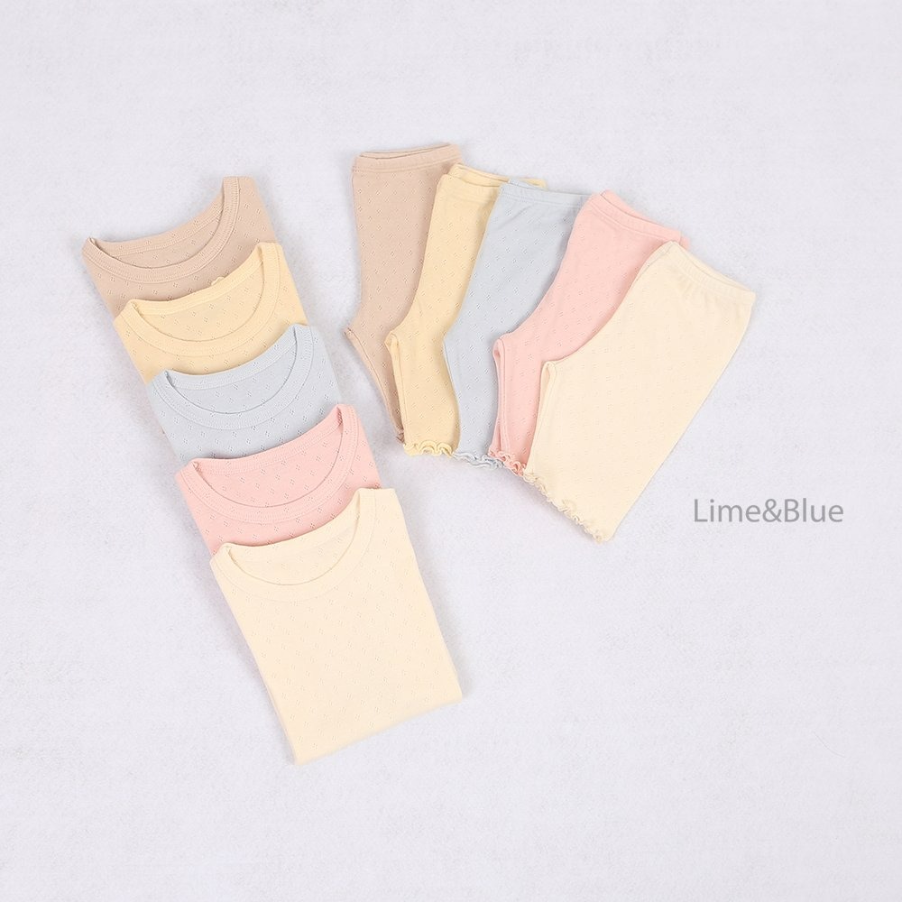 Lime&Blue 套裝 上下 라임앤블루 루나상하세트-細節圖2