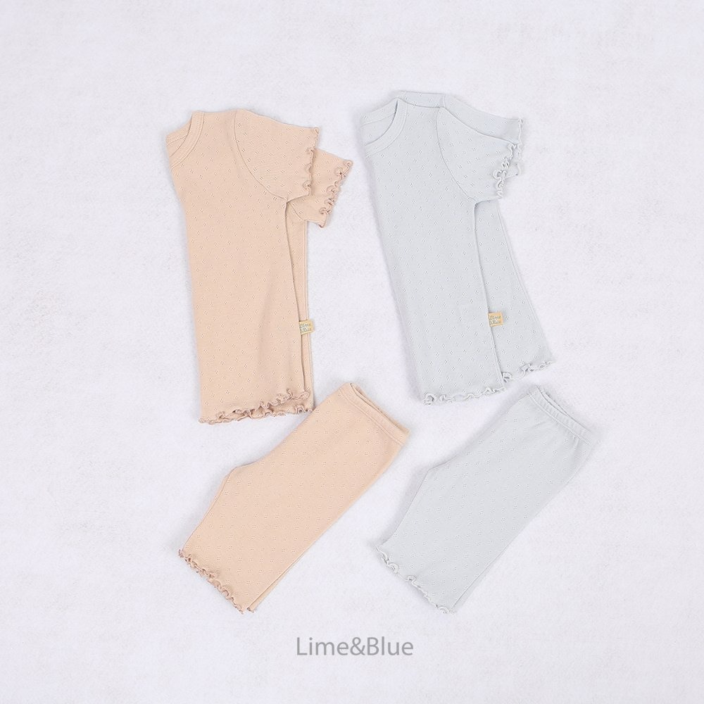 Lime&Blue 套裝 上下 라임앤블루 루나상하세트-細節圖7