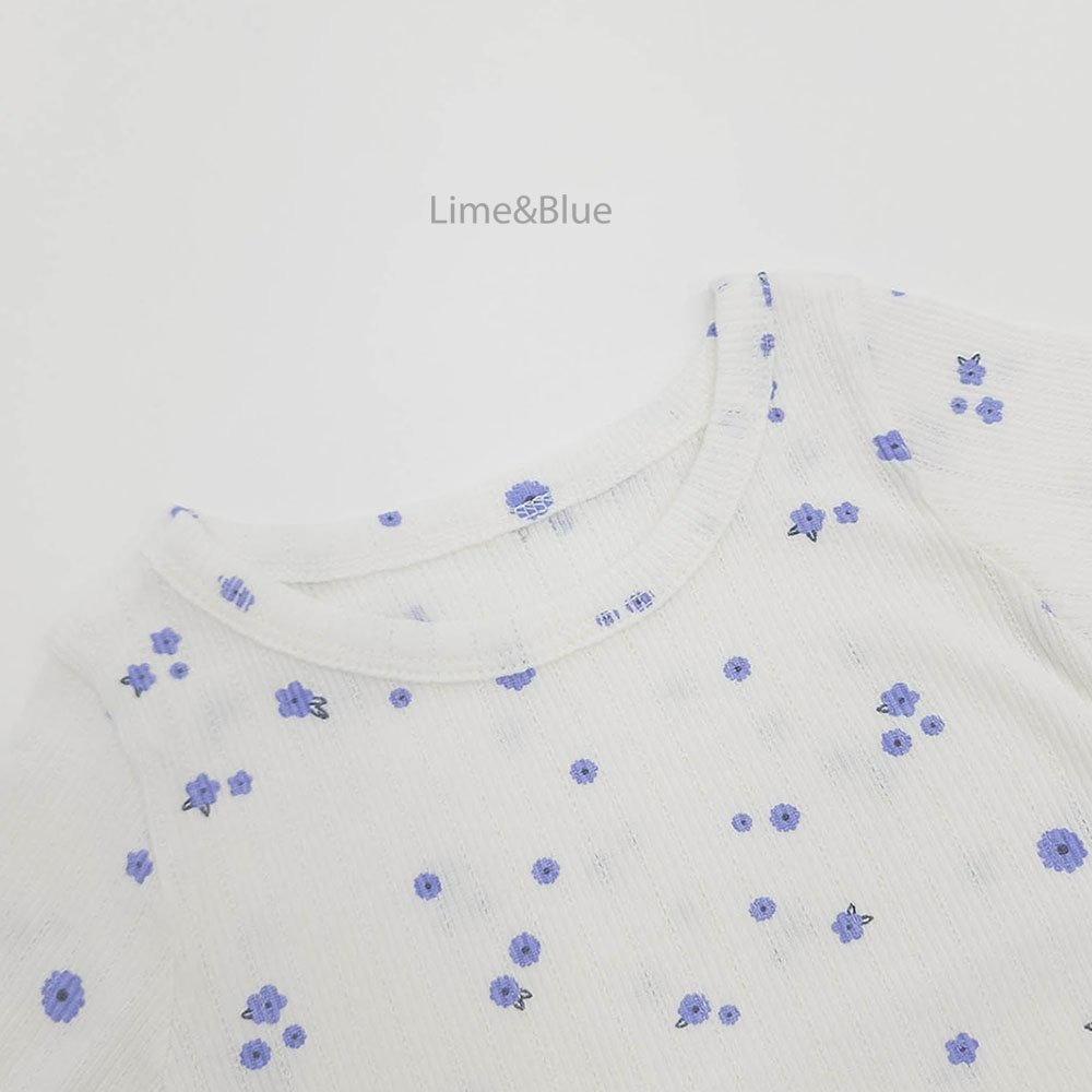 Lime&Blue 套裝 上下 라임앤블루 모모블루밍상하세트-細節圖6