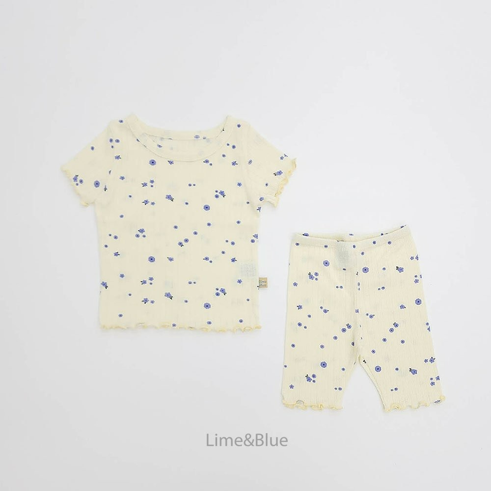 Lime&Blue 套裝 上下 라임앤블루 모모블루밍상하세트-規格圖9