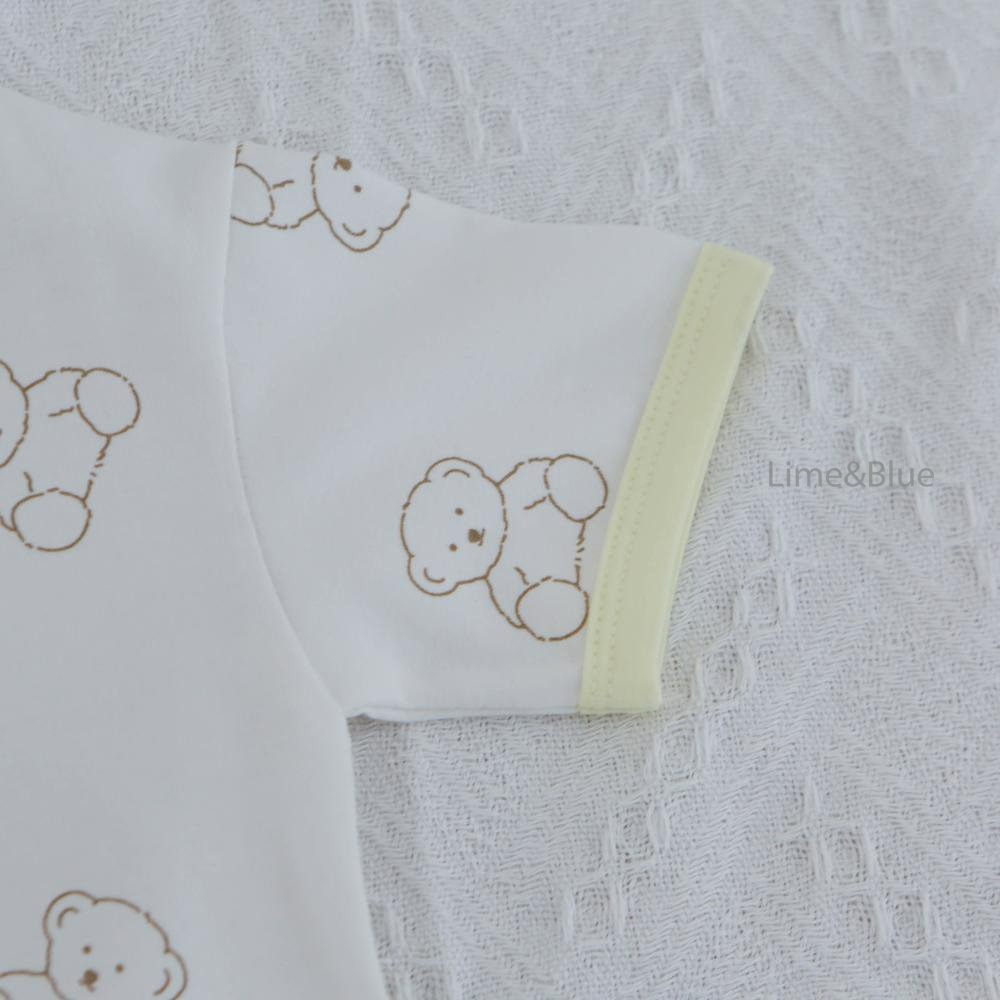 Lime&Blue 套裝 上下 라임앤블루 라임곰돌이상하세트-細節圖5