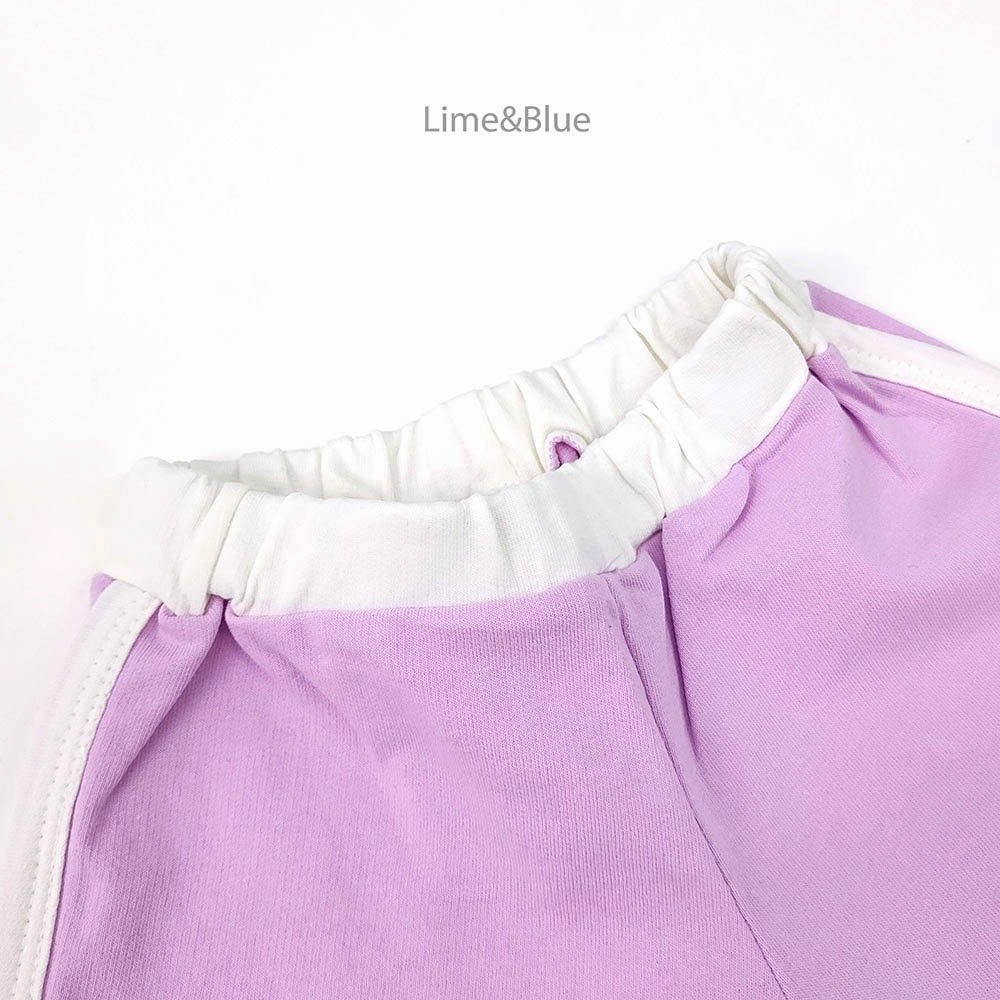 Lime&Blue 套裝 上下 라임앤블루 나그랑배색상하세트-細節圖9