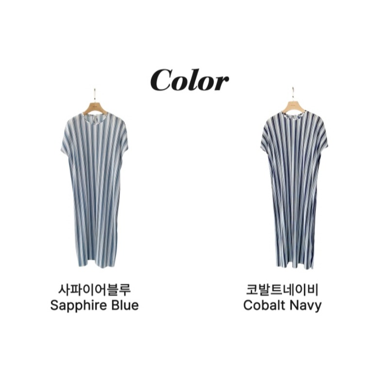 OOTTBEBE 親子裝 媽媽連身裙 트윙클플리츠원피스 성인(맘)-細節圖3