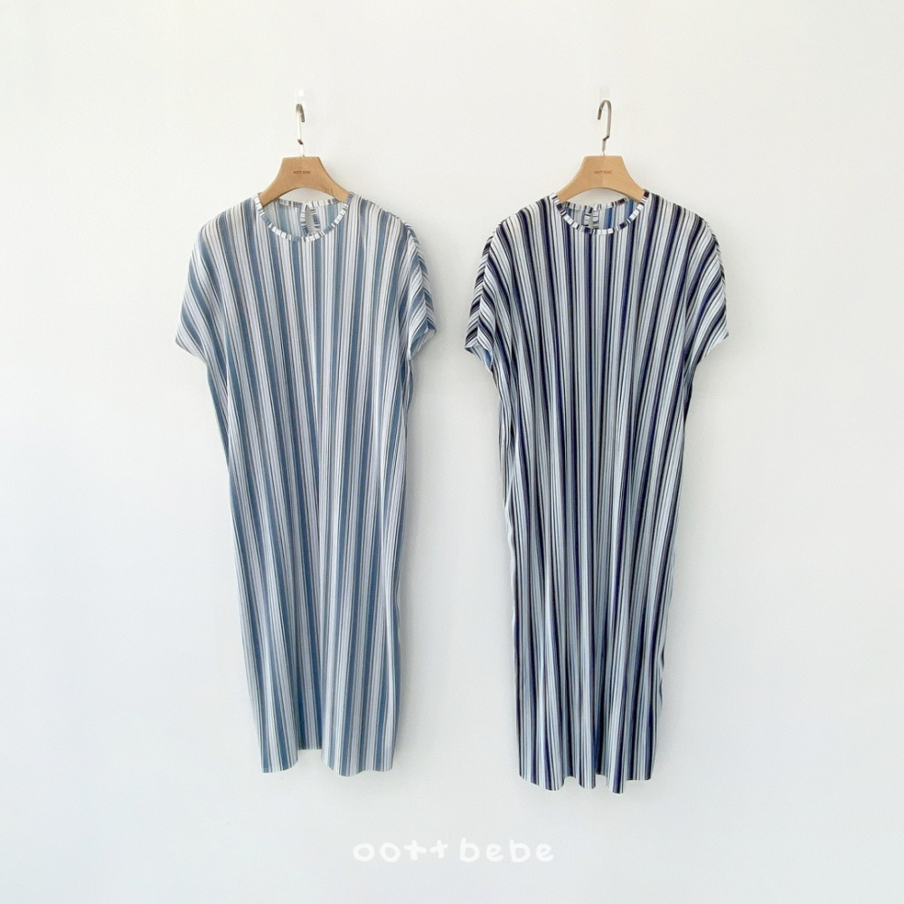 OOTTBEBE 親子裝 媽媽連身裙 트윙클플리츠원피스 성인(맘)-細節圖4