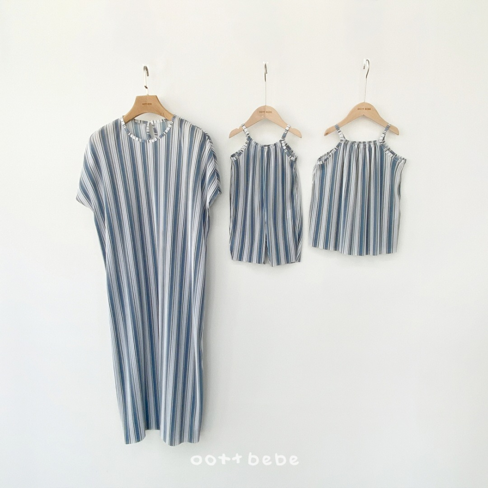 OOTTBEBE 親子裝 媽媽連身裙 트윙클플리츠원피스 성인(맘)-細節圖6