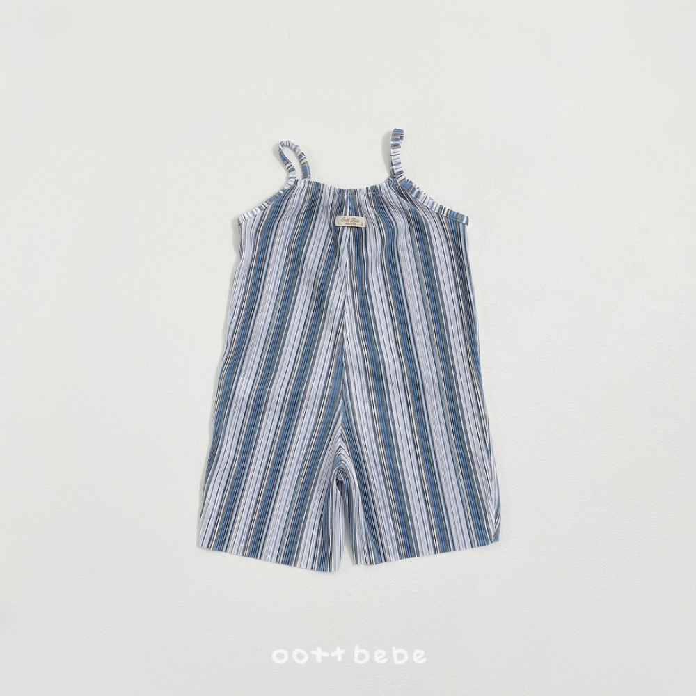 OOTTBEBE 吊帶褲 트윙클플리츠오버롤-細節圖7