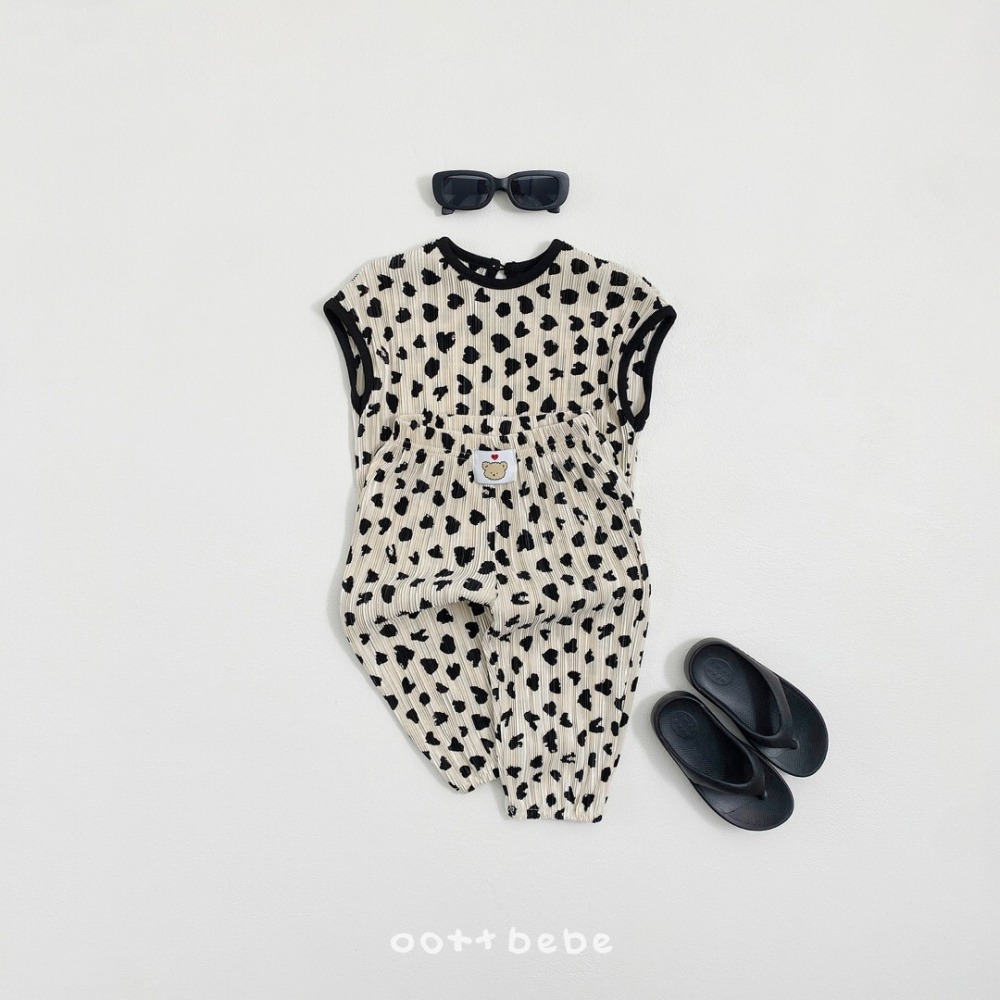 OOTTBEBE 套裝 上下 KIDS 쁘띠호피플리츠상하복-細節圖2