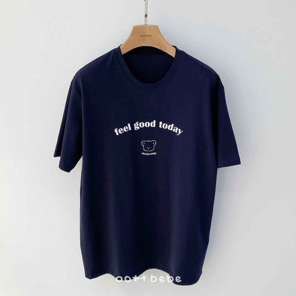 OOTTBEBE 上衣 成人 굿데이티셔츠 성인(패밀리룩)-細節圖6