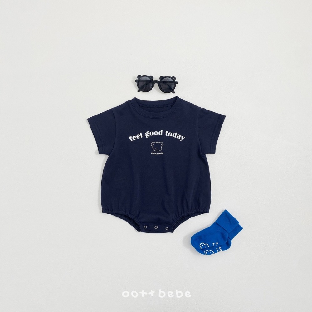 OOTTBEBE 包屁衣 (bebe)굿데이슈트(패밀리룩)-細節圖5