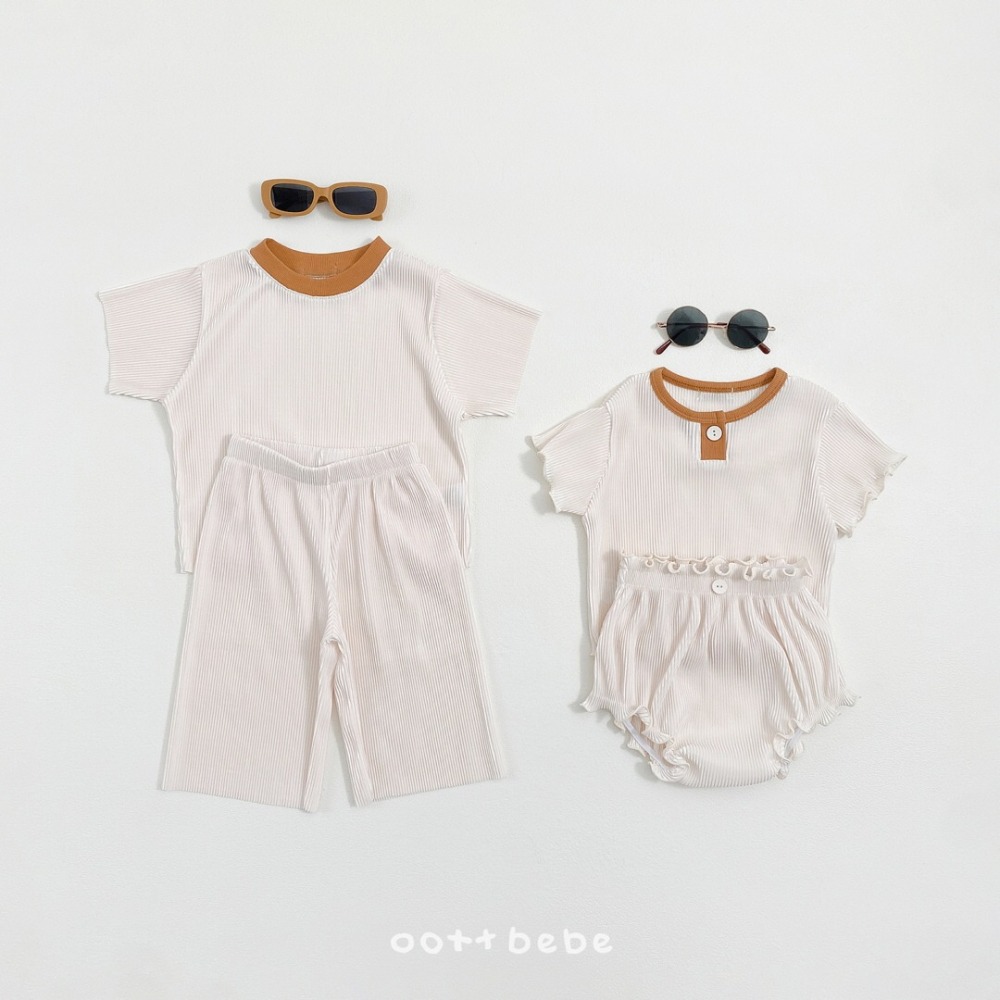 OOTTBEBE 套裝 바비플리츠상하복 키즈-細節圖7