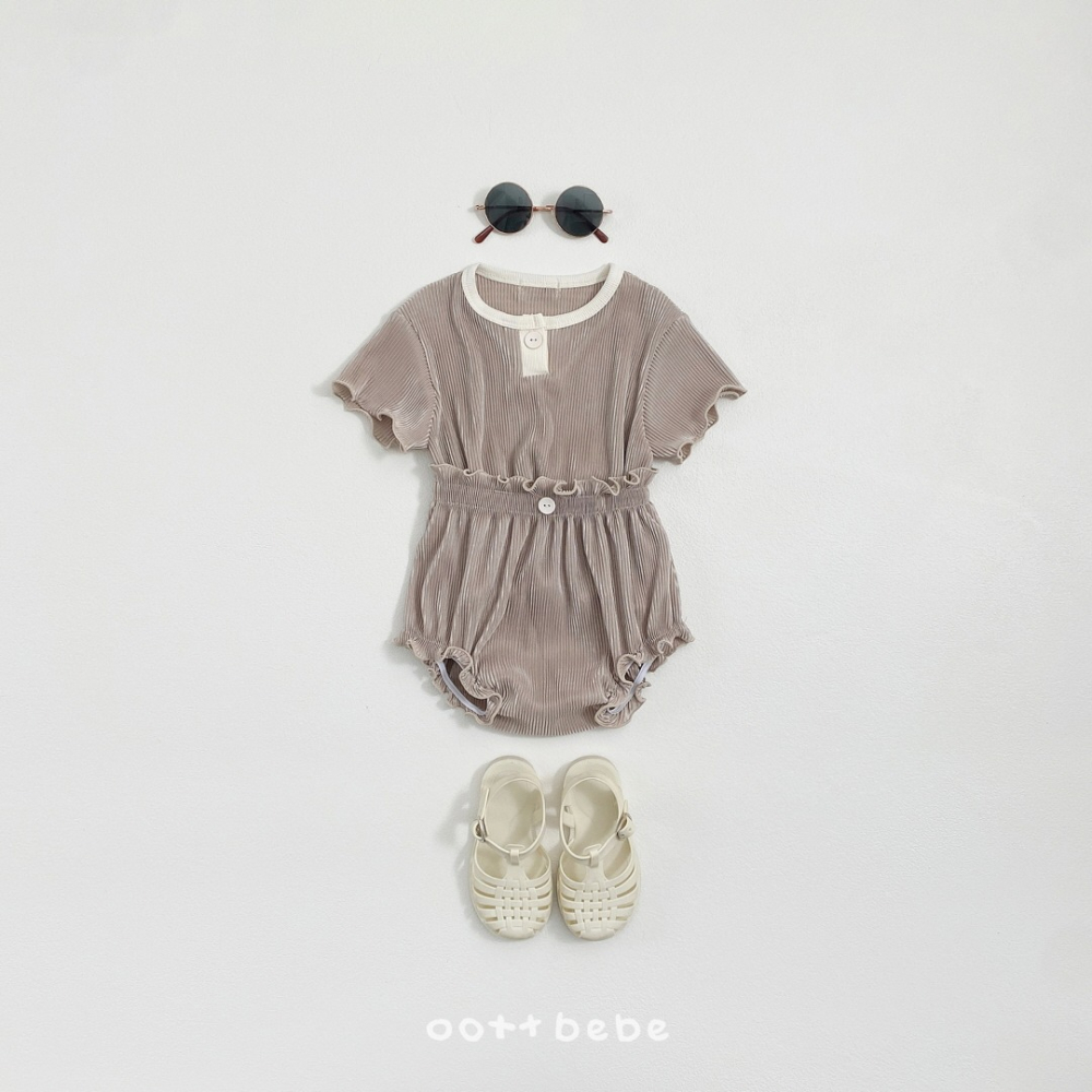 OOTTBEBE BABY 套裝 (bebe)바비플리츠블루머-細節圖2