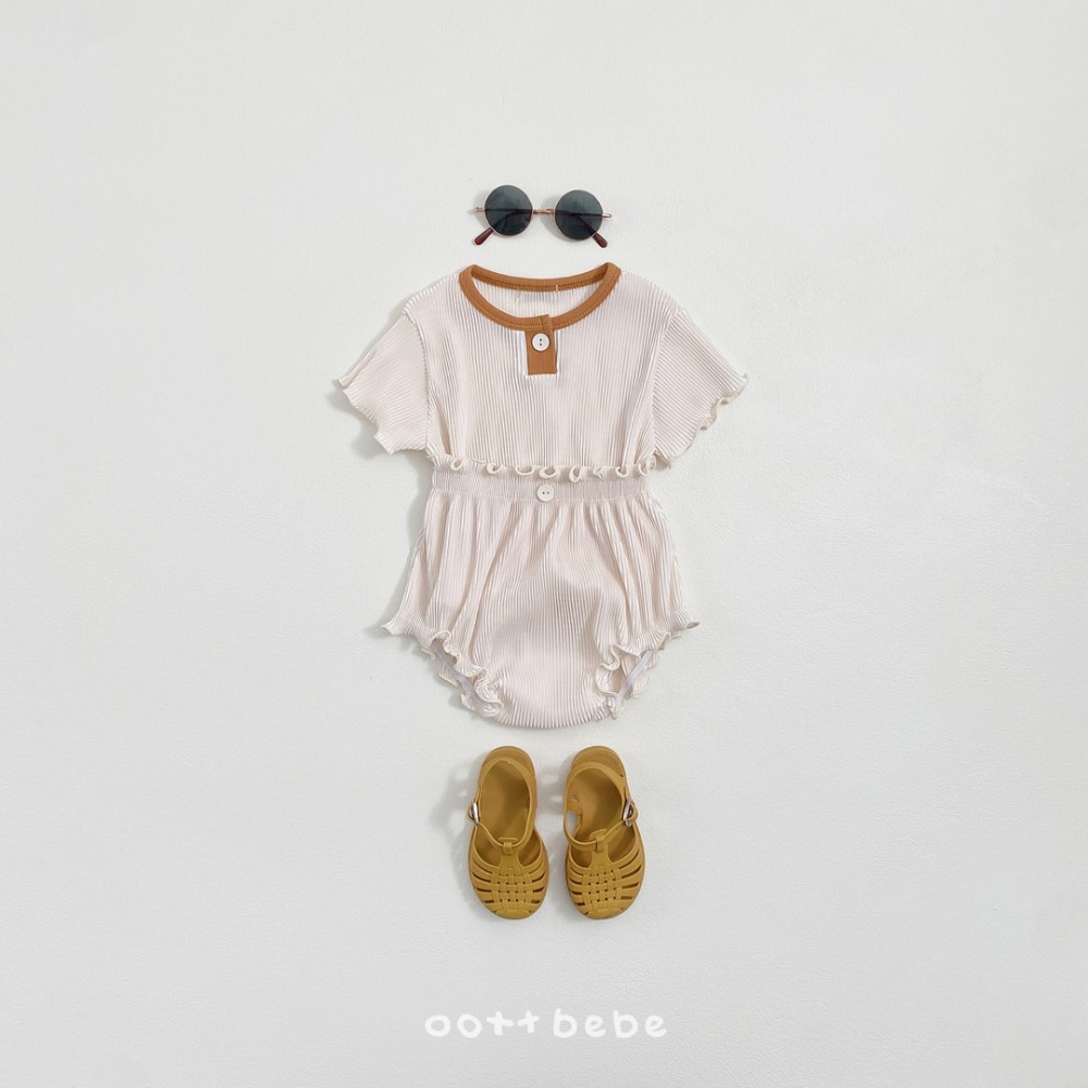OOTTBEBE BABY 套裝 (bebe)바비플리츠블루머-規格圖9