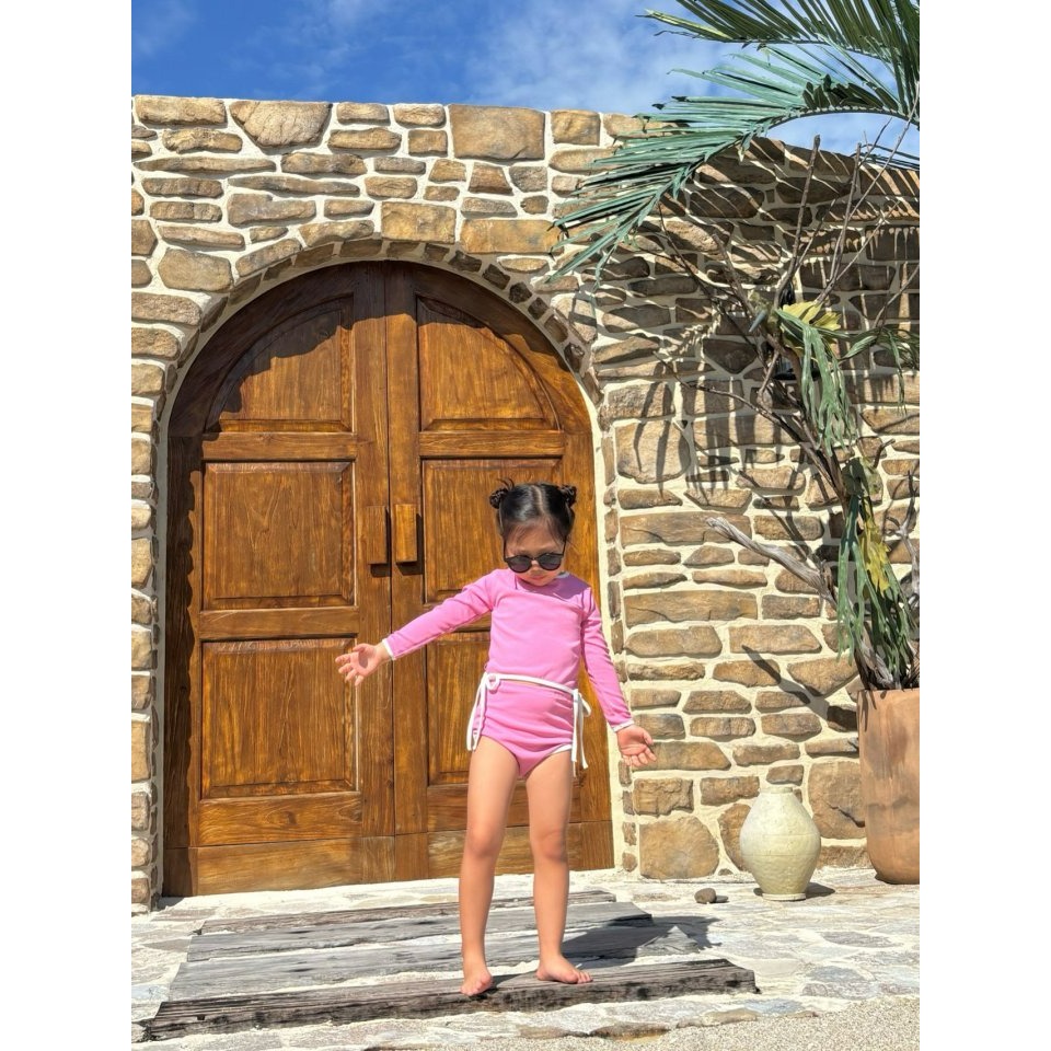 Log101 泳衣 로그101 로그리본래쉬가드-細節圖9