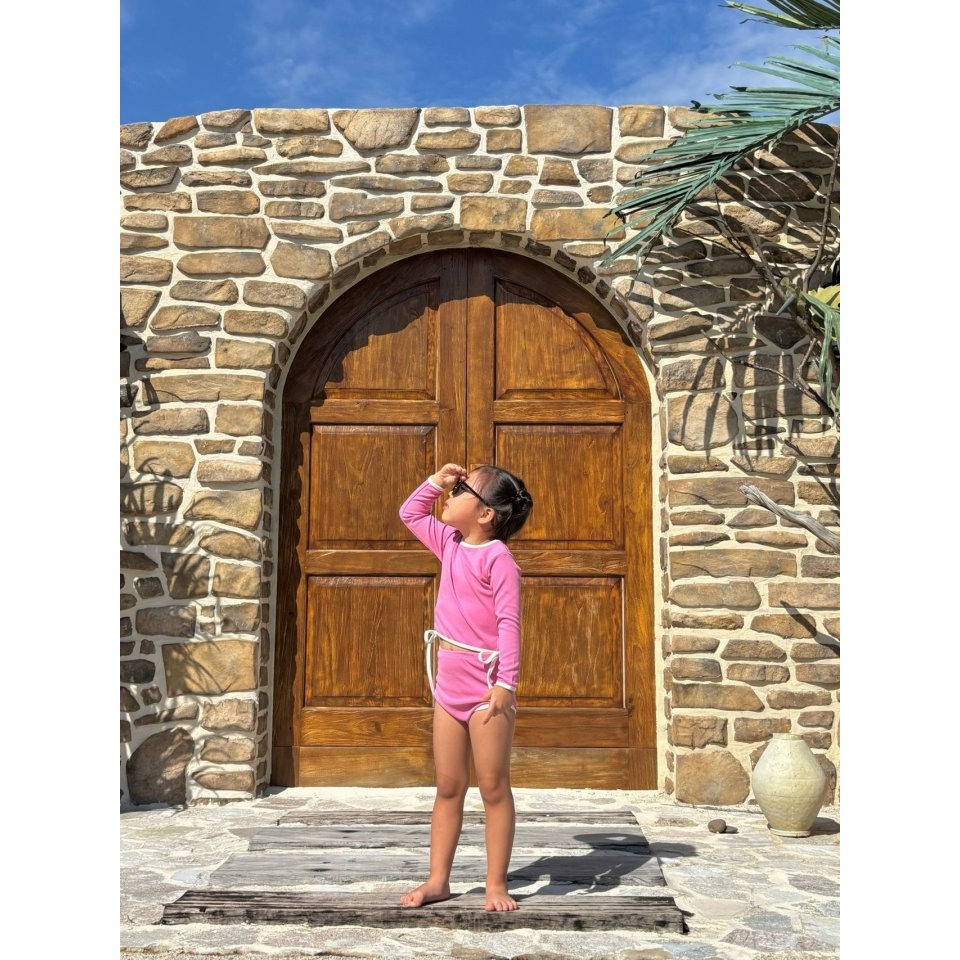 Log101 泳衣 로그101 로그리본래쉬가드-細節圖10