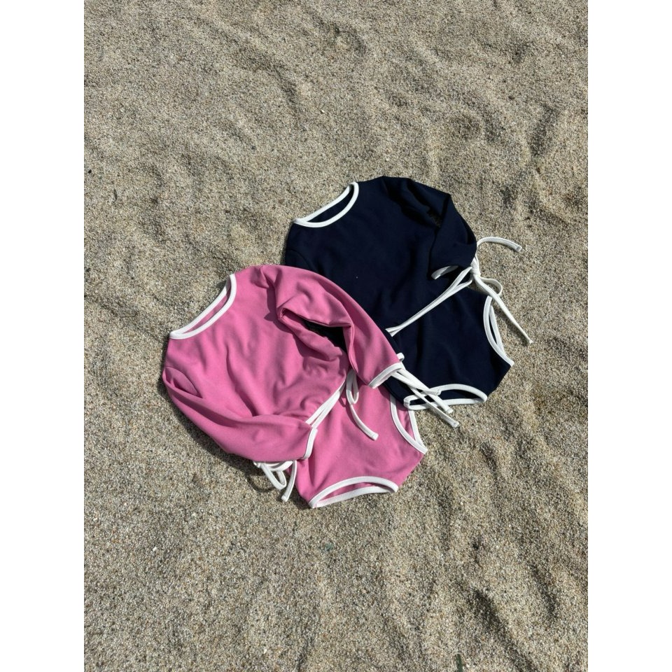 Log101 泳衣 로그101 로그리본래쉬가드-細節圖11