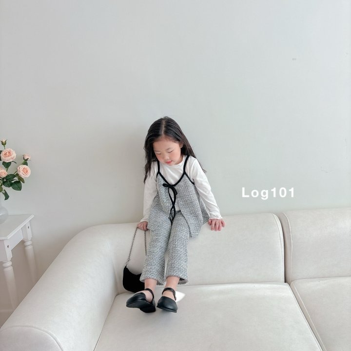 Log101 背心 로그101 트위드베스트-細節圖4