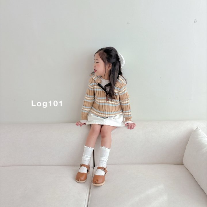 Log101 外套 로그101 포그니니트집업-細節圖4