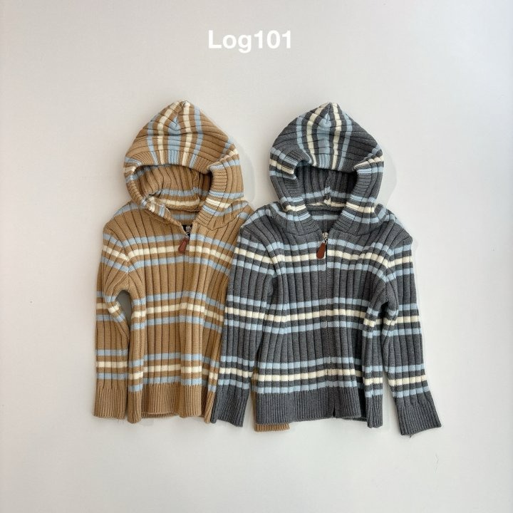 Log101 外套 로그101 포그니니트집업-細節圖8