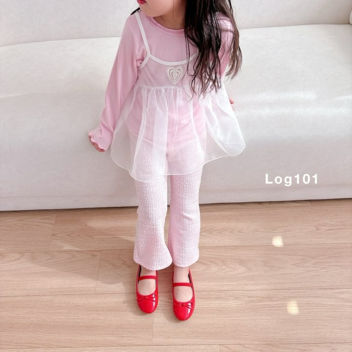 Log101 洋裝 로그101 하트레이어드원피스-細節圖6