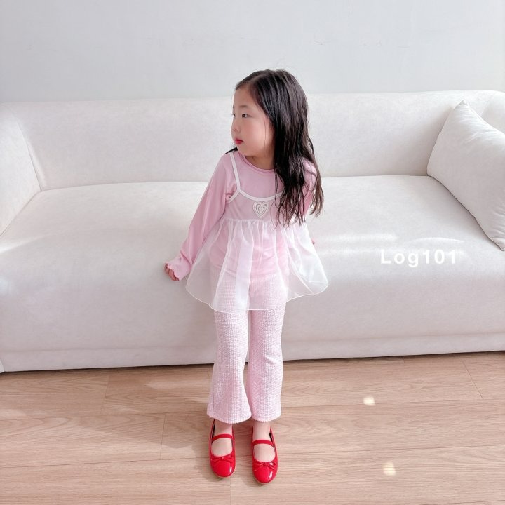 Log101 洋裝 로그101 하트레이어드원피스-細節圖7