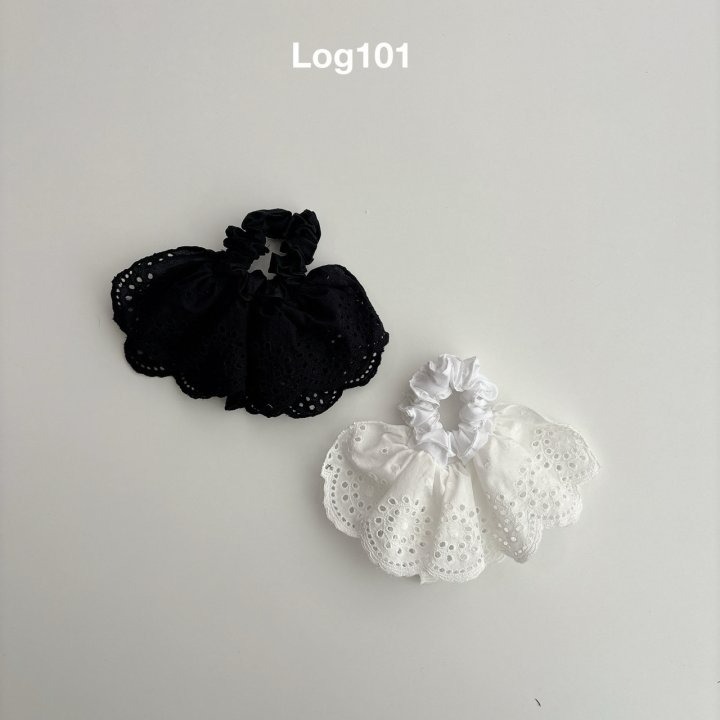 Log101 髮飾 로그101 레이스슈슈-細節圖3