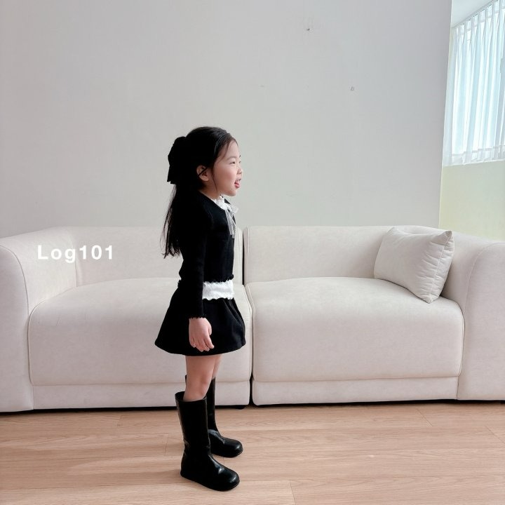 Log101 裙子 로그101 봄봄트윌스커트-細節圖2