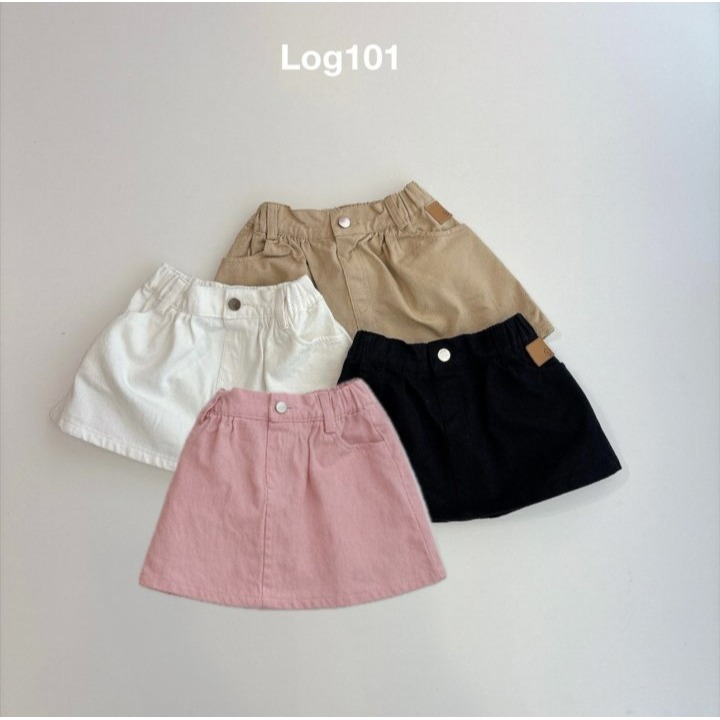Log101 裙子 로그101 봄봄트윌스커트-細節圖9