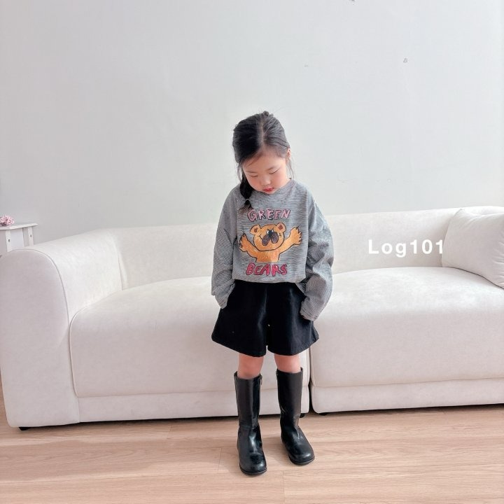 Log101 上衣 로그101 앵그리곰티-細節圖2