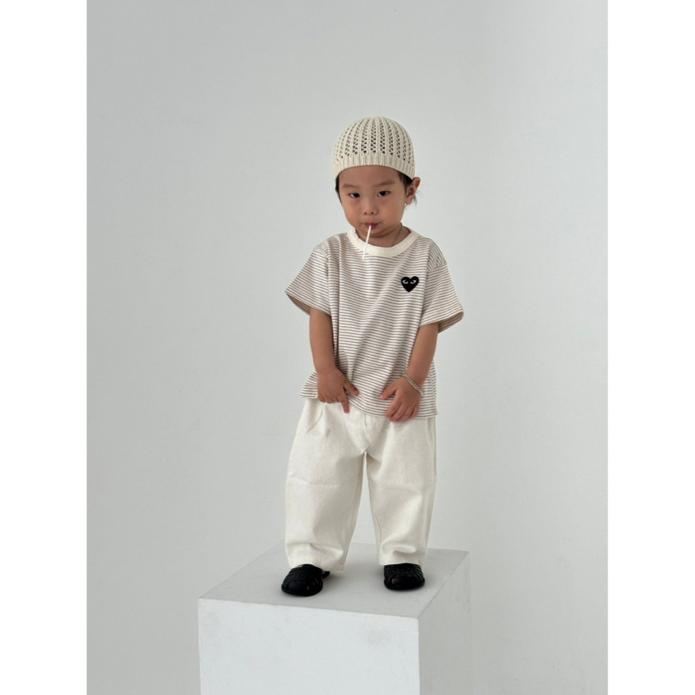 Moran 上衣 모란 여름하트티-細節圖2