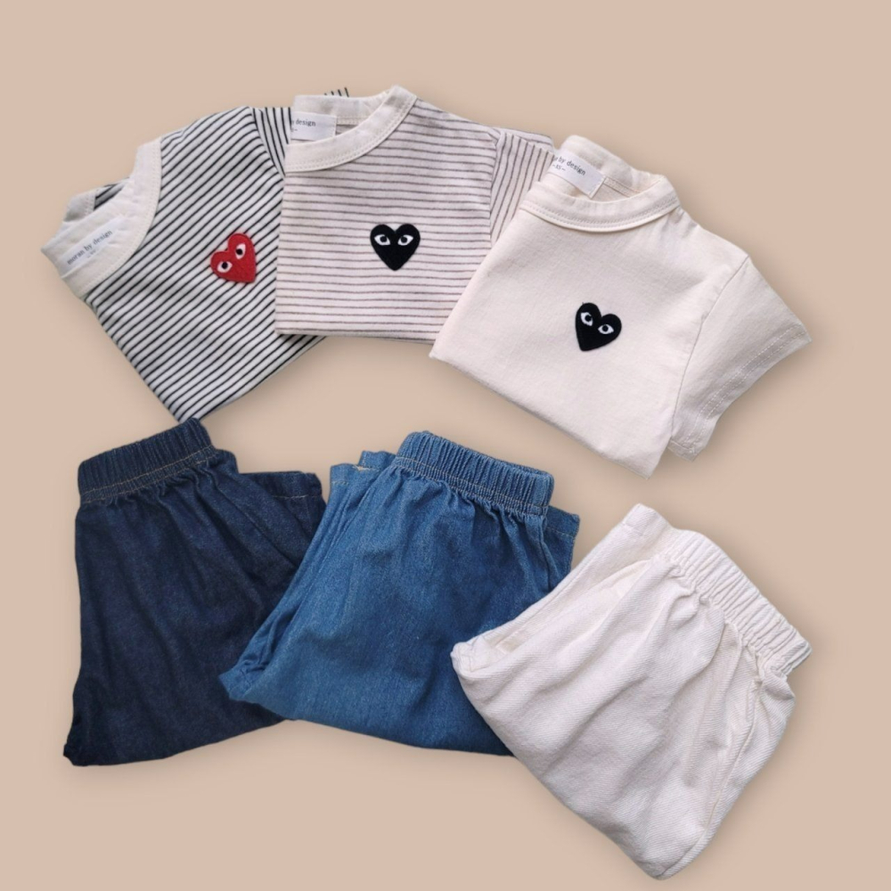 Moran 上衣 모란 여름하트티-細節圖9