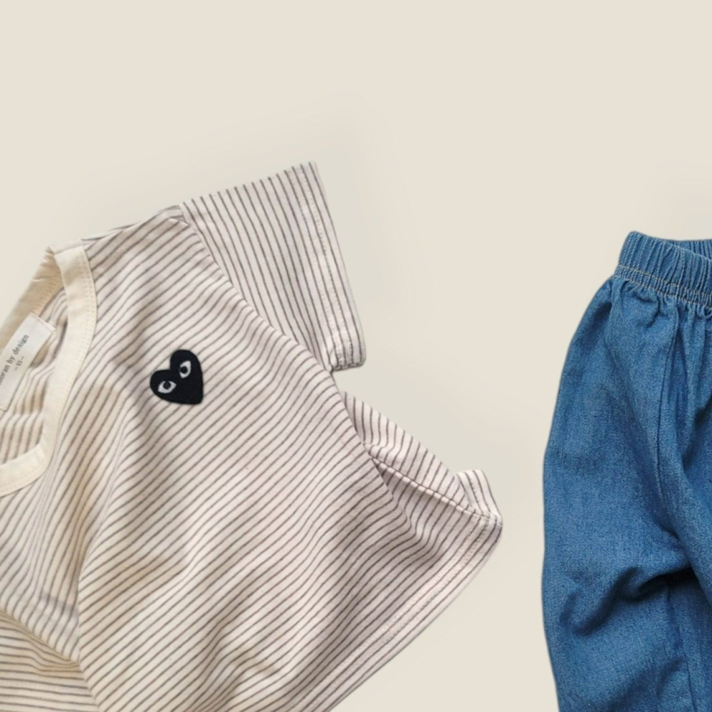 Moran 上衣 모란 여름하트티-細節圖11