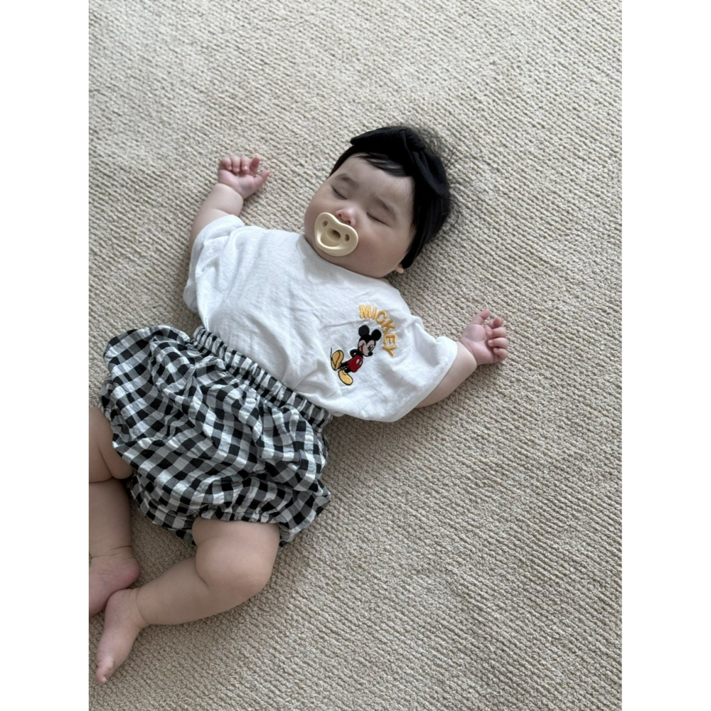 Moran 套裝 屁屁褲+上衣 모란 에브리블루머세트-細節圖2